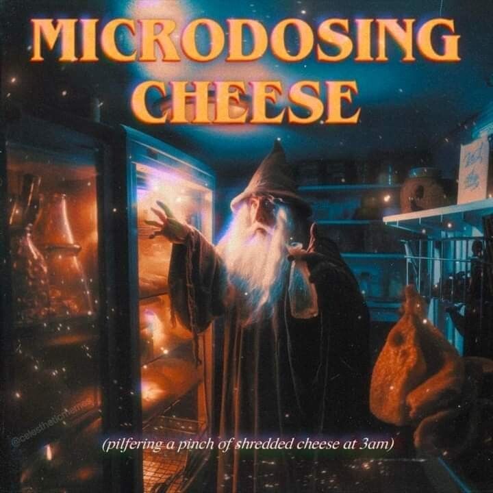 So THAT'S who's been stealing my cheese