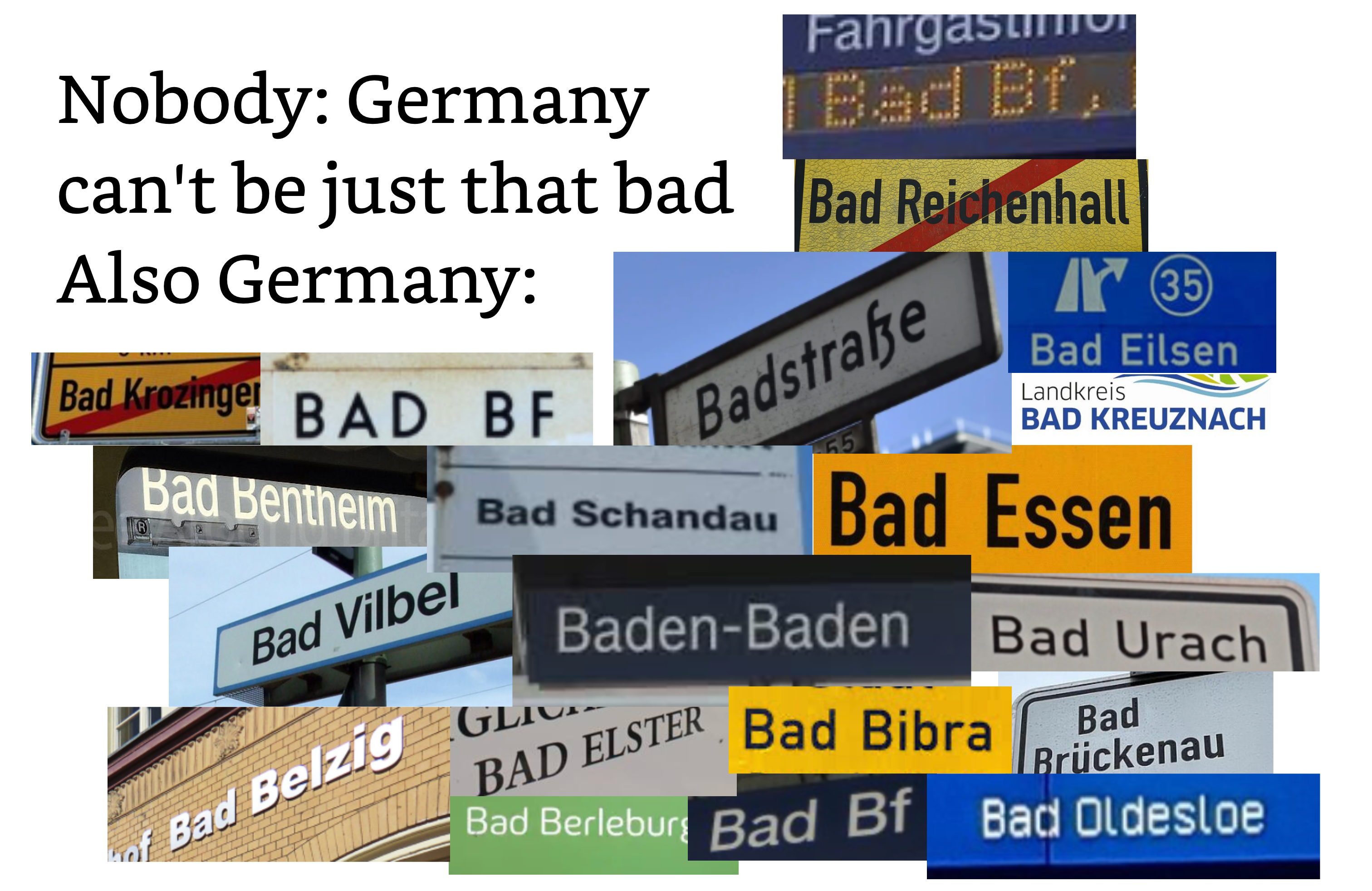 And don’t forget about the krauts