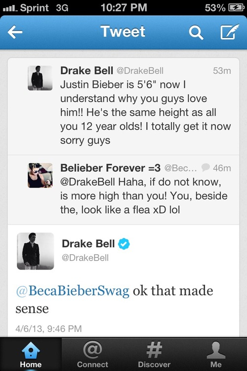 Drake bell is funny