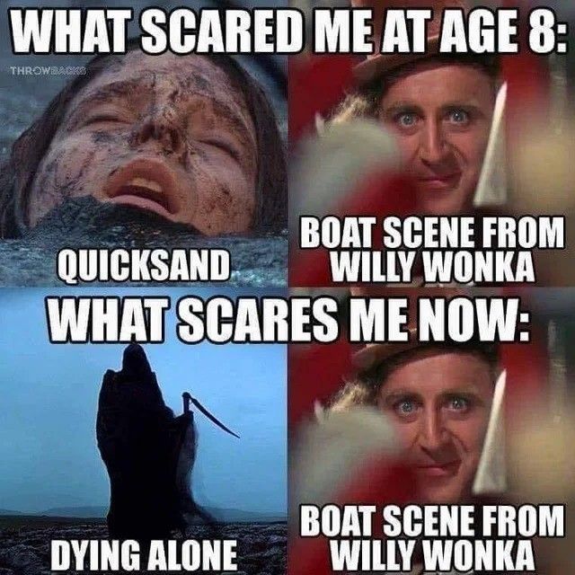Time comes for everyone except Mr. Wonka ( ͡º˵◞ل͟◟ ͡º˵)