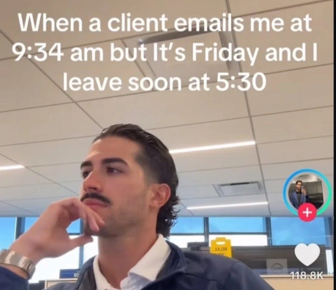 The email didn't reach me well