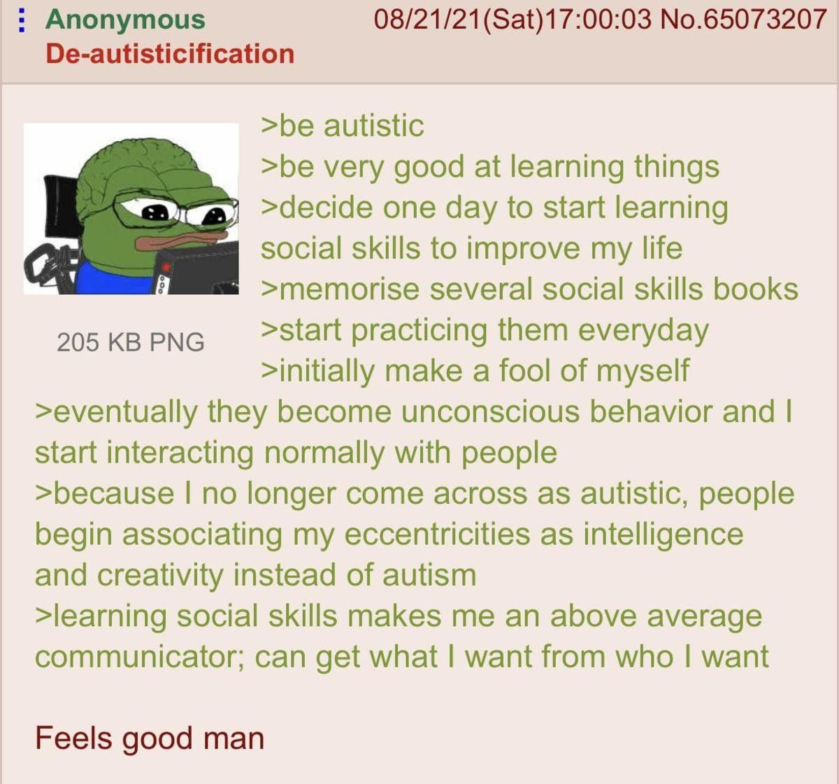 feels very good man