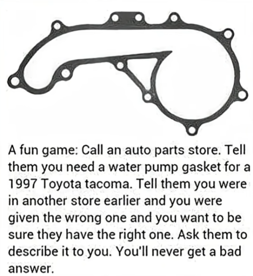 it's a gasket!