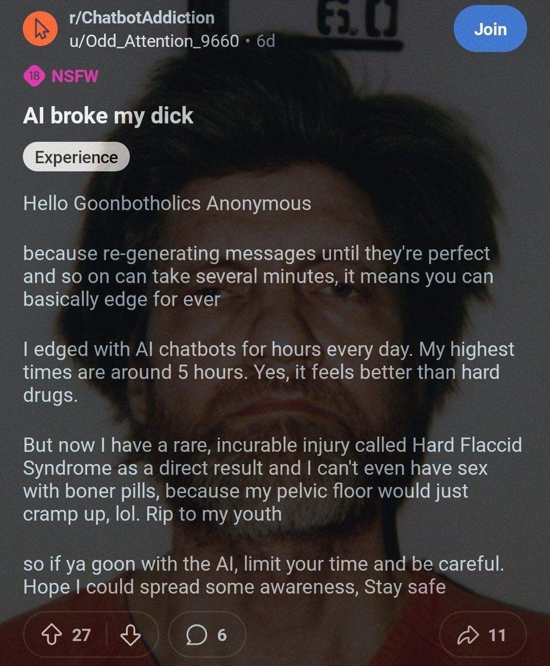 At least he doesn't have to do an open heart surgery