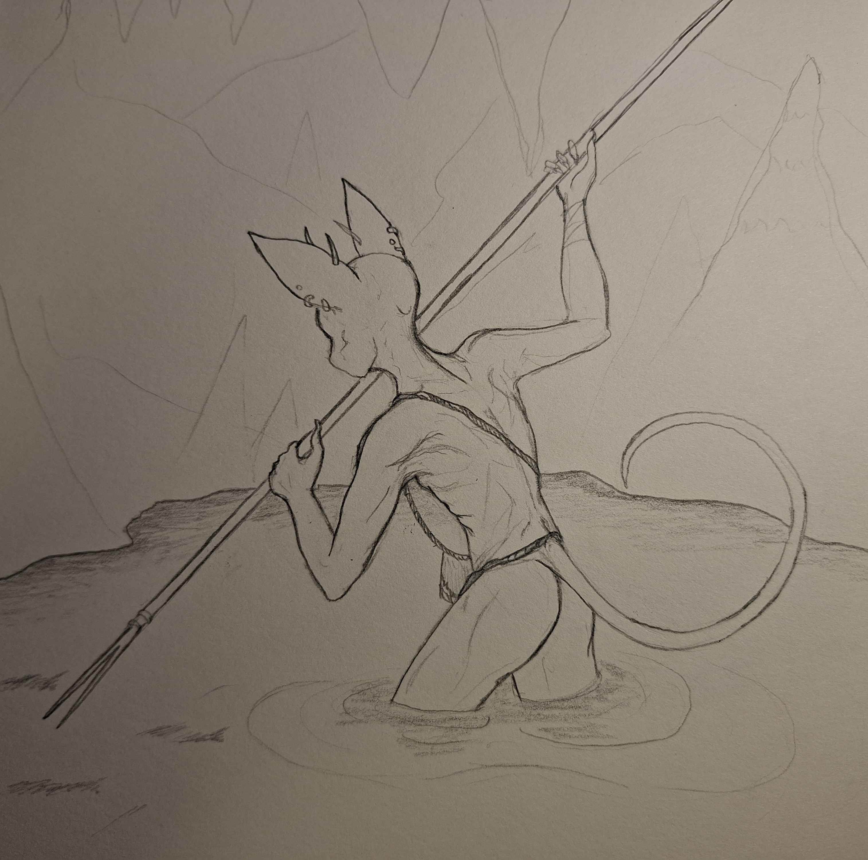 Inktober 4: Murky