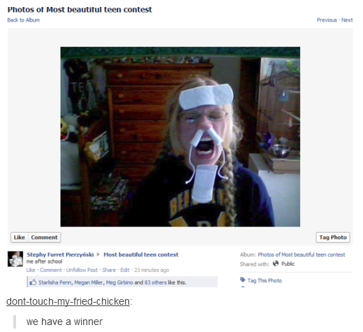 Most beautiful teen