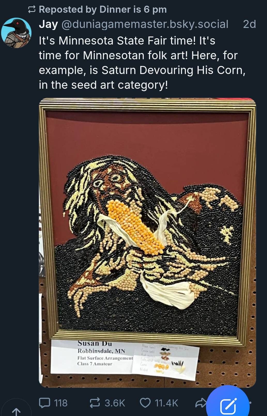 It's too corny