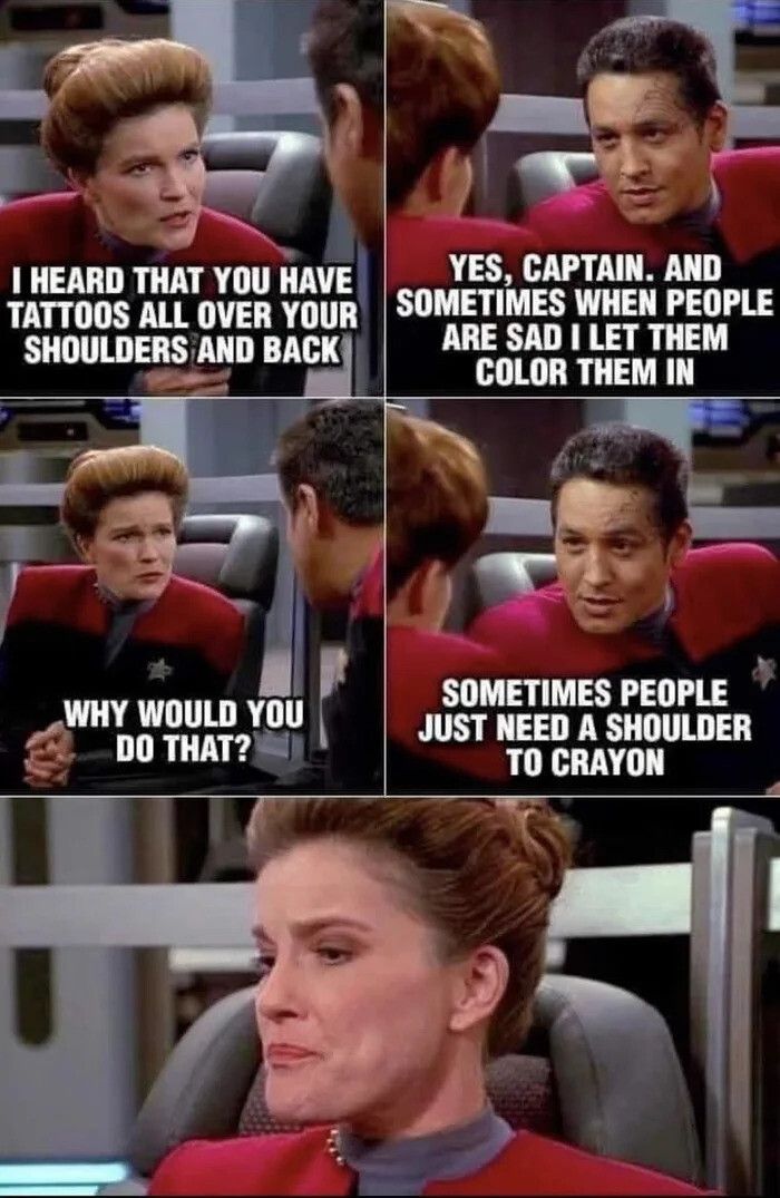 When the joke is so bad it ages you by like 10 years