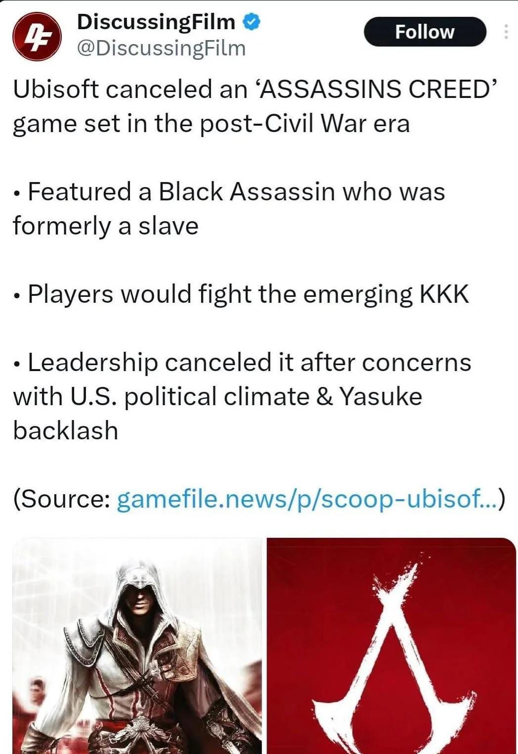 Yasuke killing democrats?