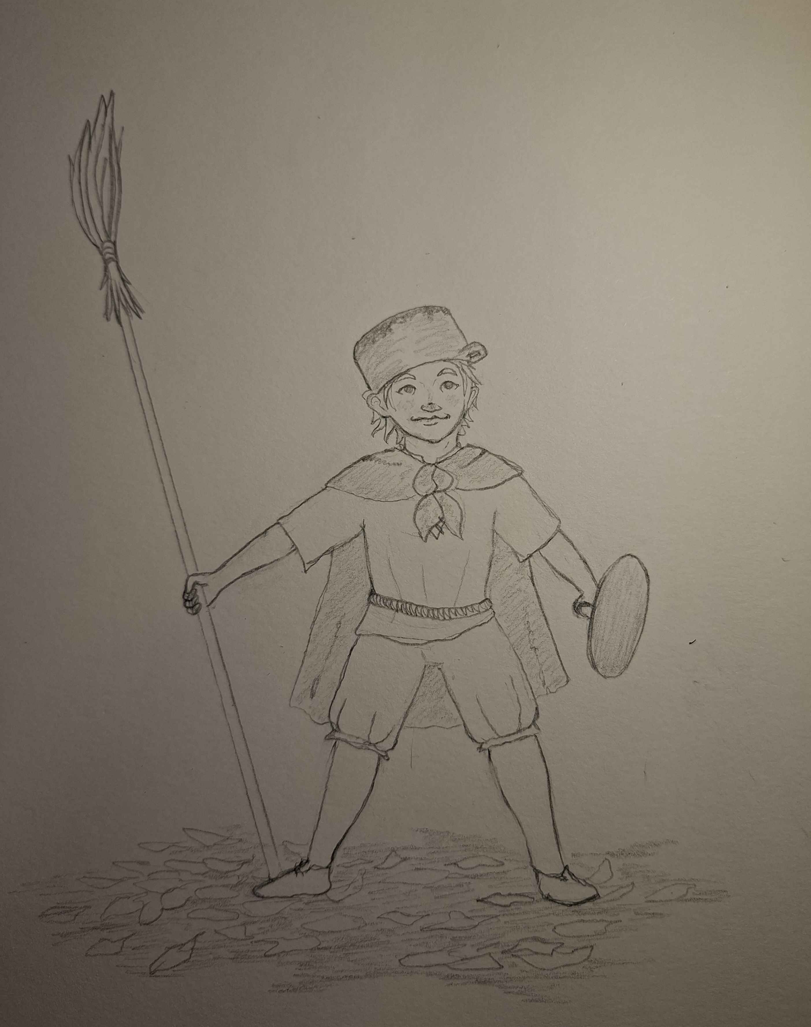 Inktober 10: Sweep