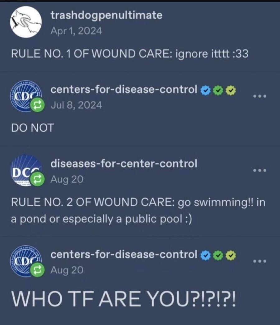 Never trust any 3-legger organization, especially when they disagree