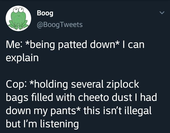 It ain't easy being cheesy