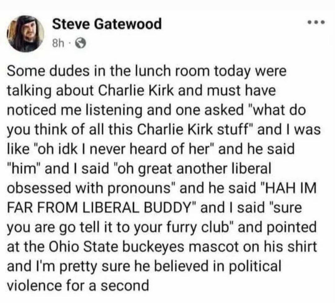 And then everyone clapped