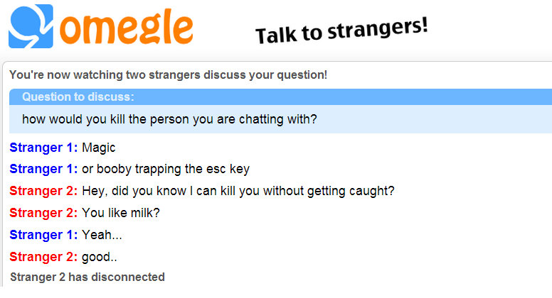Omegle in a nutshell