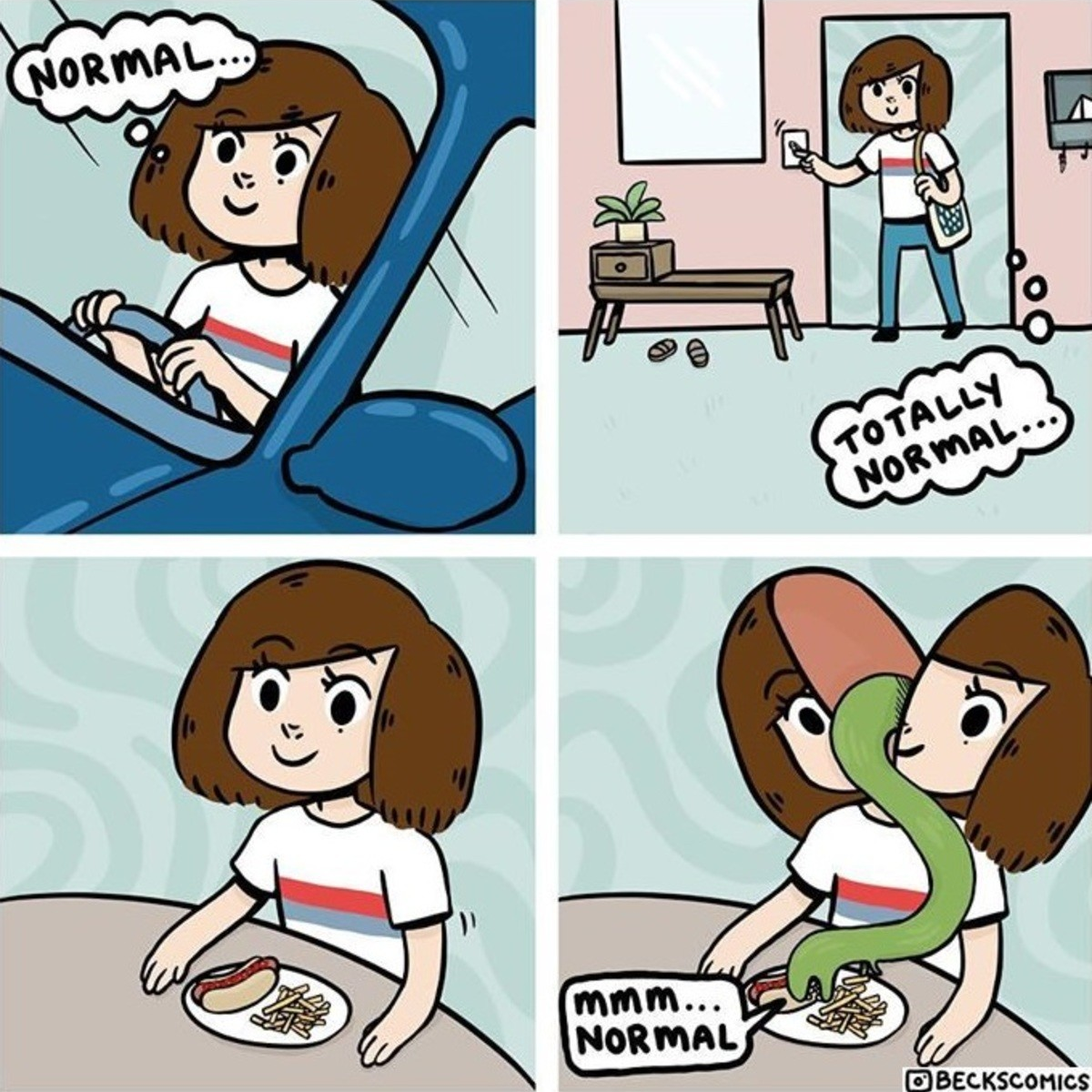 We are all very normal