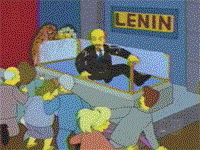 Lenin doesn't know when to stop.