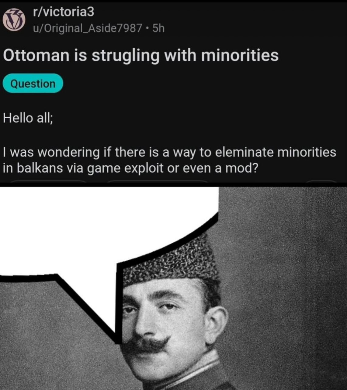 We're all asking ourselves the same