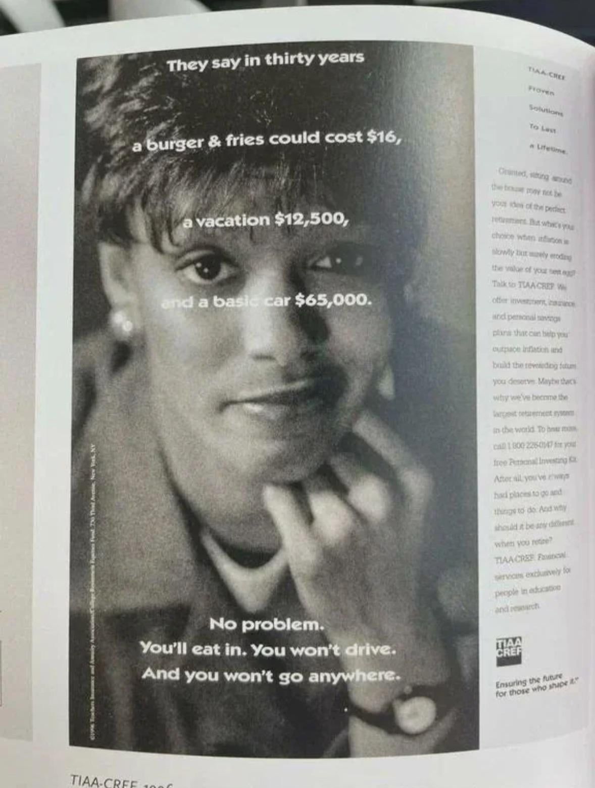 An investment advertisement from 1987