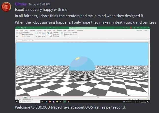 Go spreadsheet boy, go