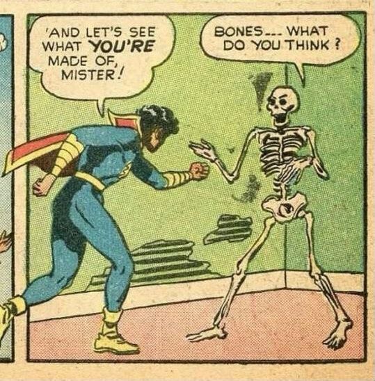 He forgot to turn off his X-ray vision