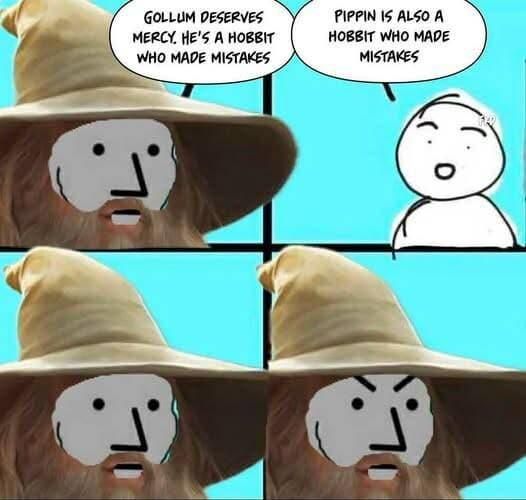 Pippin did nothin' wrong