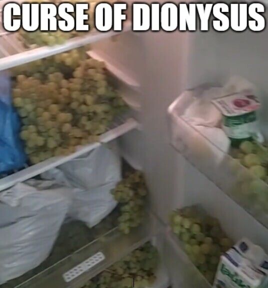 Those are not table grapes, those are wine grapes