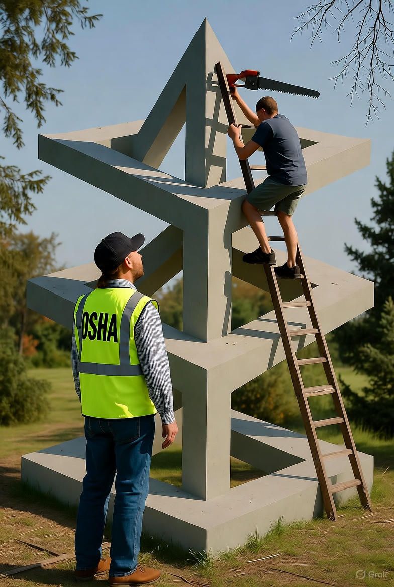 I can't even work on my AI sculpture with these baꜱtards getting involved