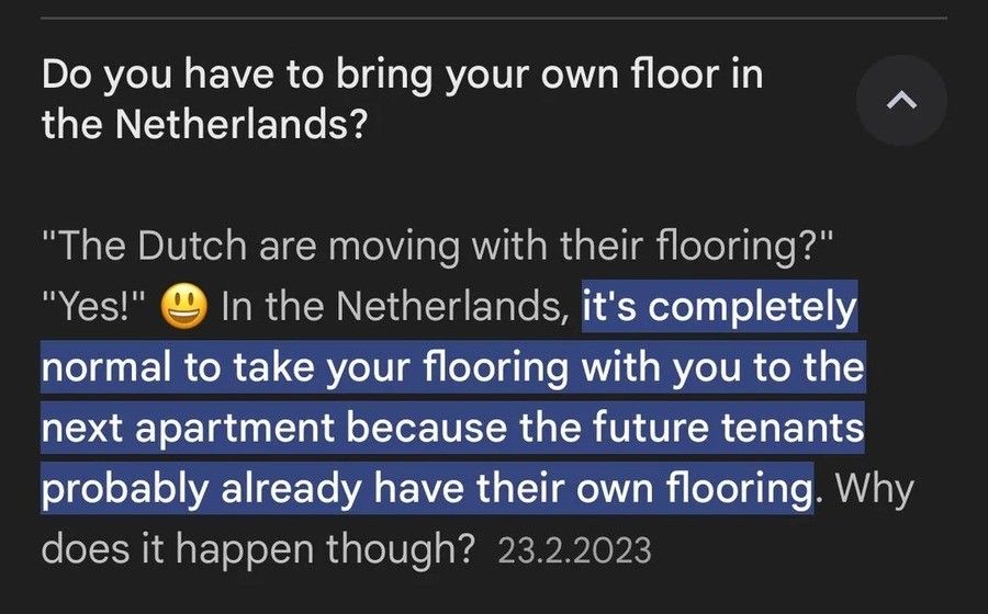 That's what happens when you feed AI off of rëddit