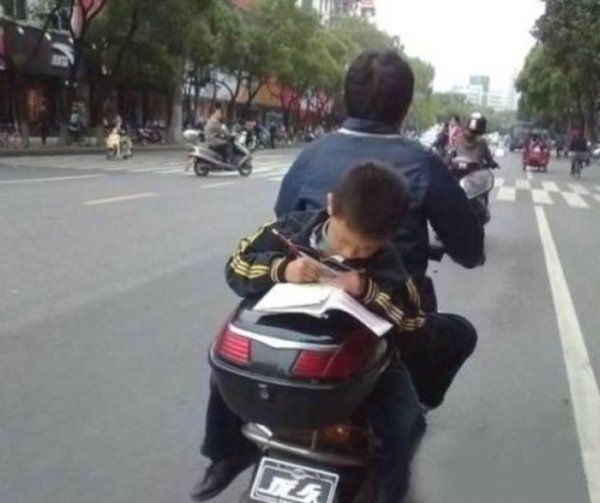Asians never stop studying