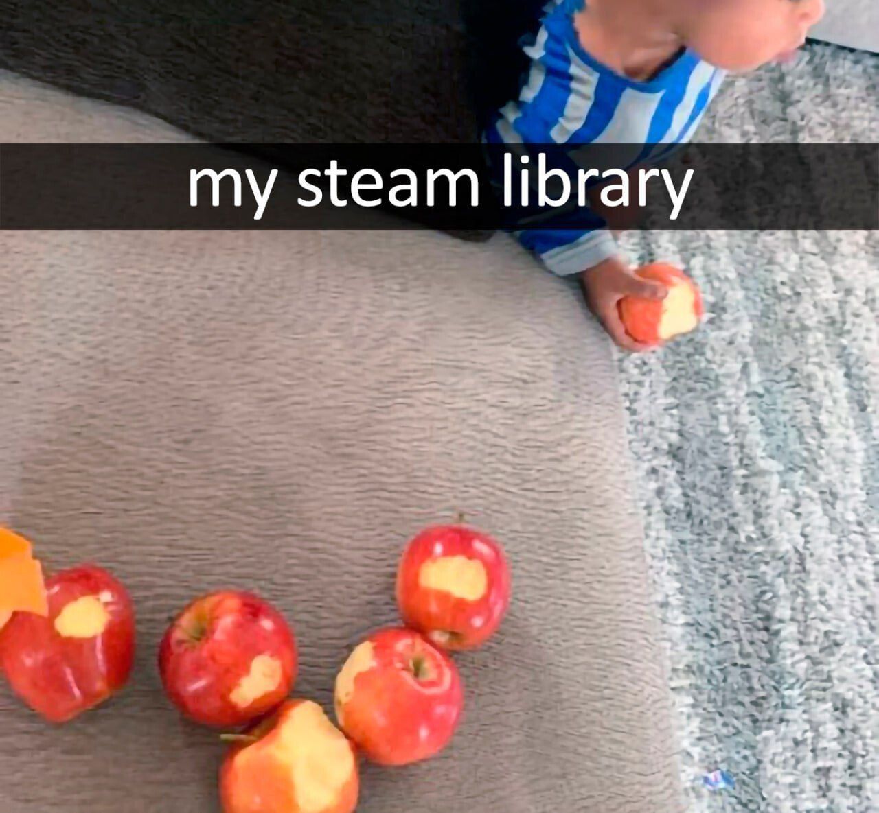 Now imagine hundreds of untouched apples