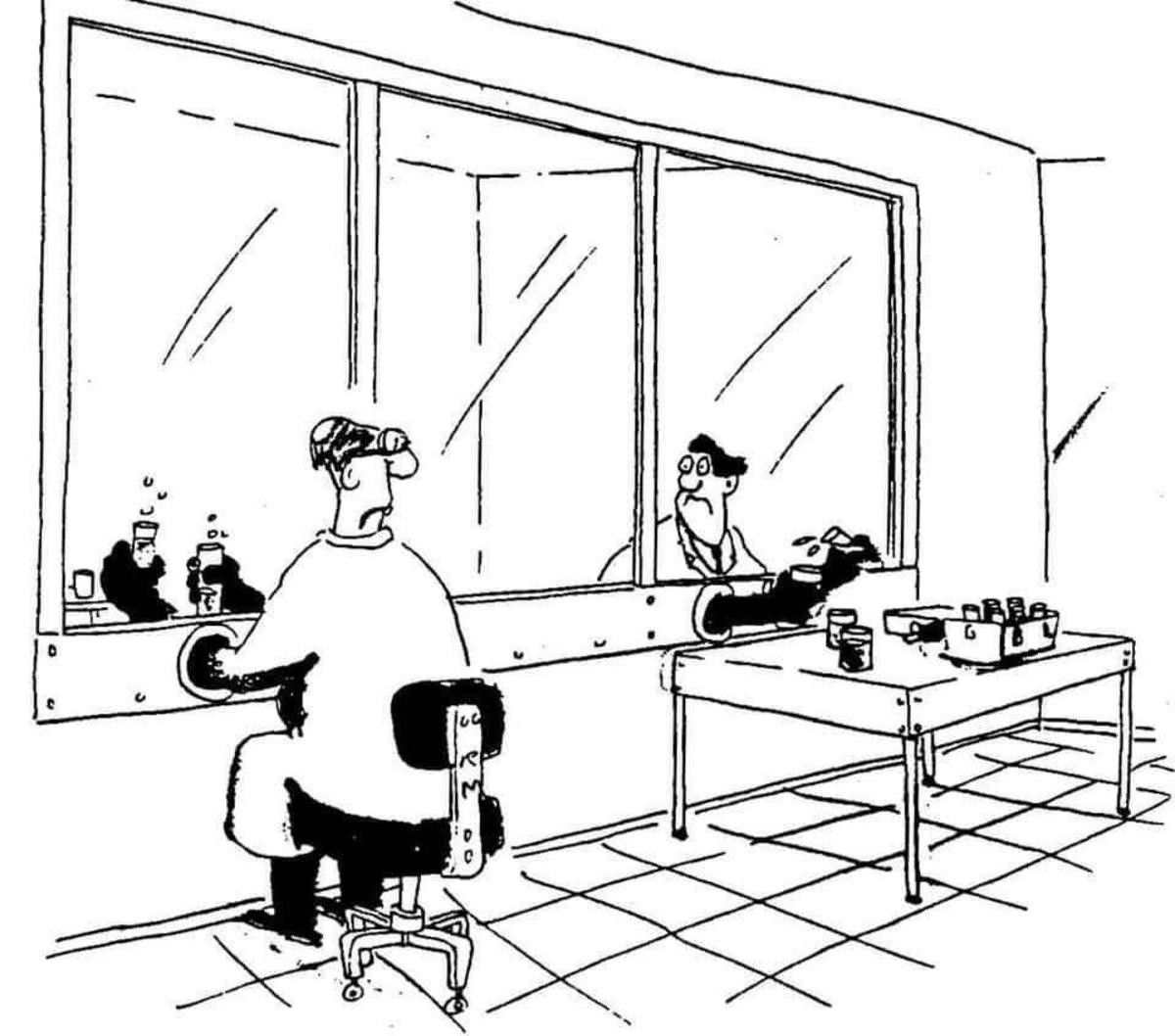 At least one of them is doing something wrong