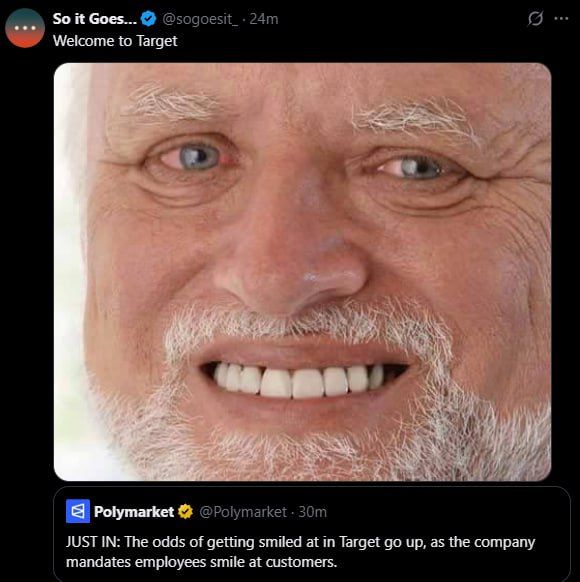 Don't you just love that cashier smile