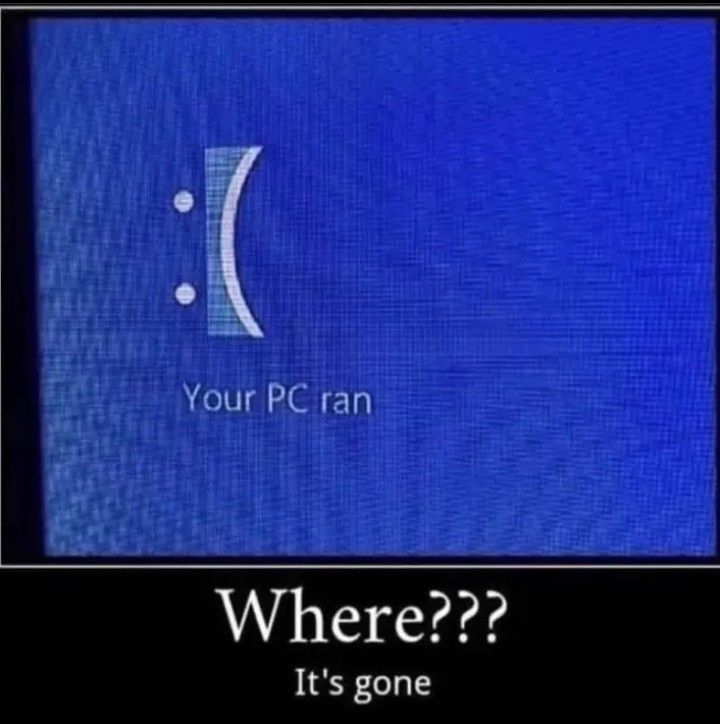 It went through the Windows