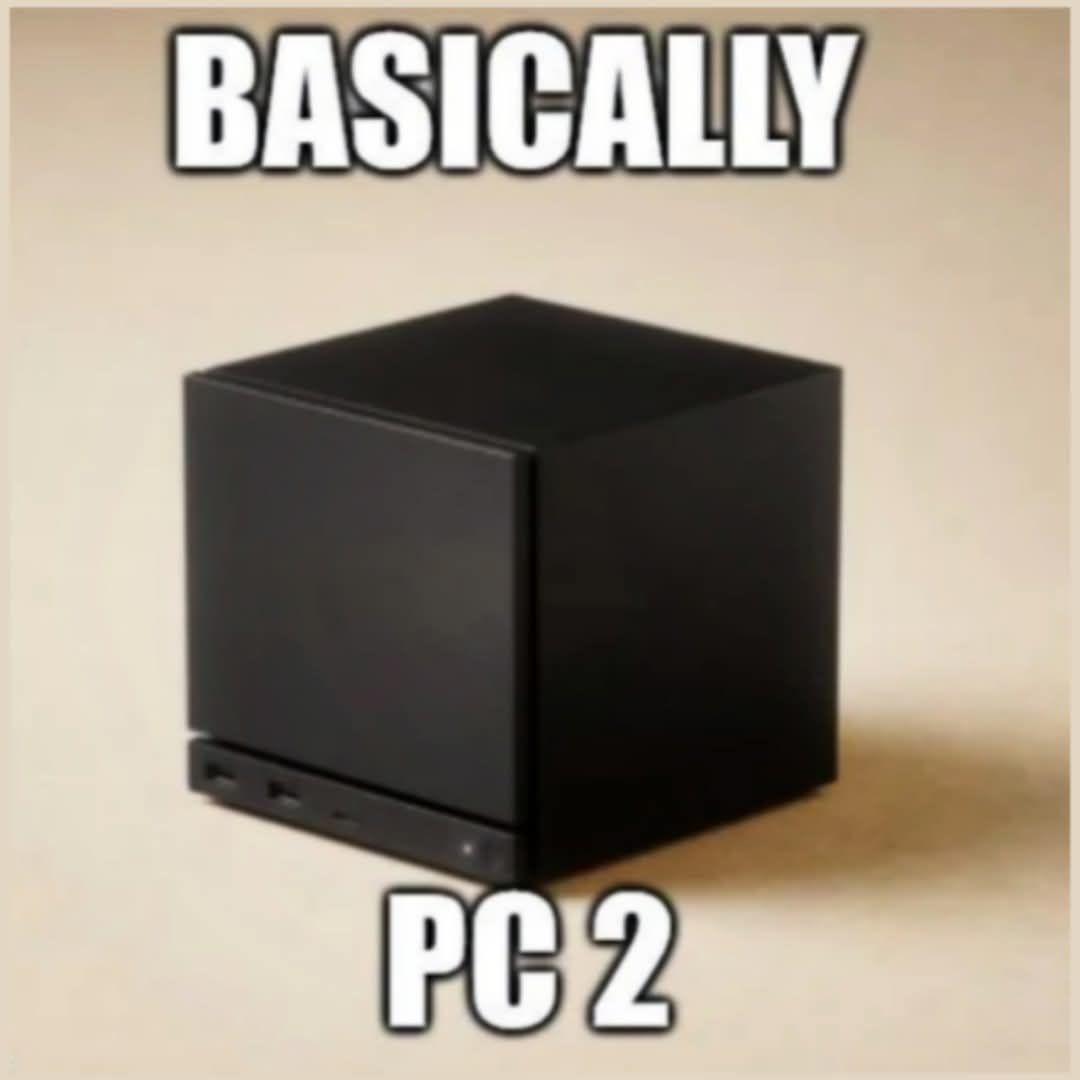 Behold, the GabeCube