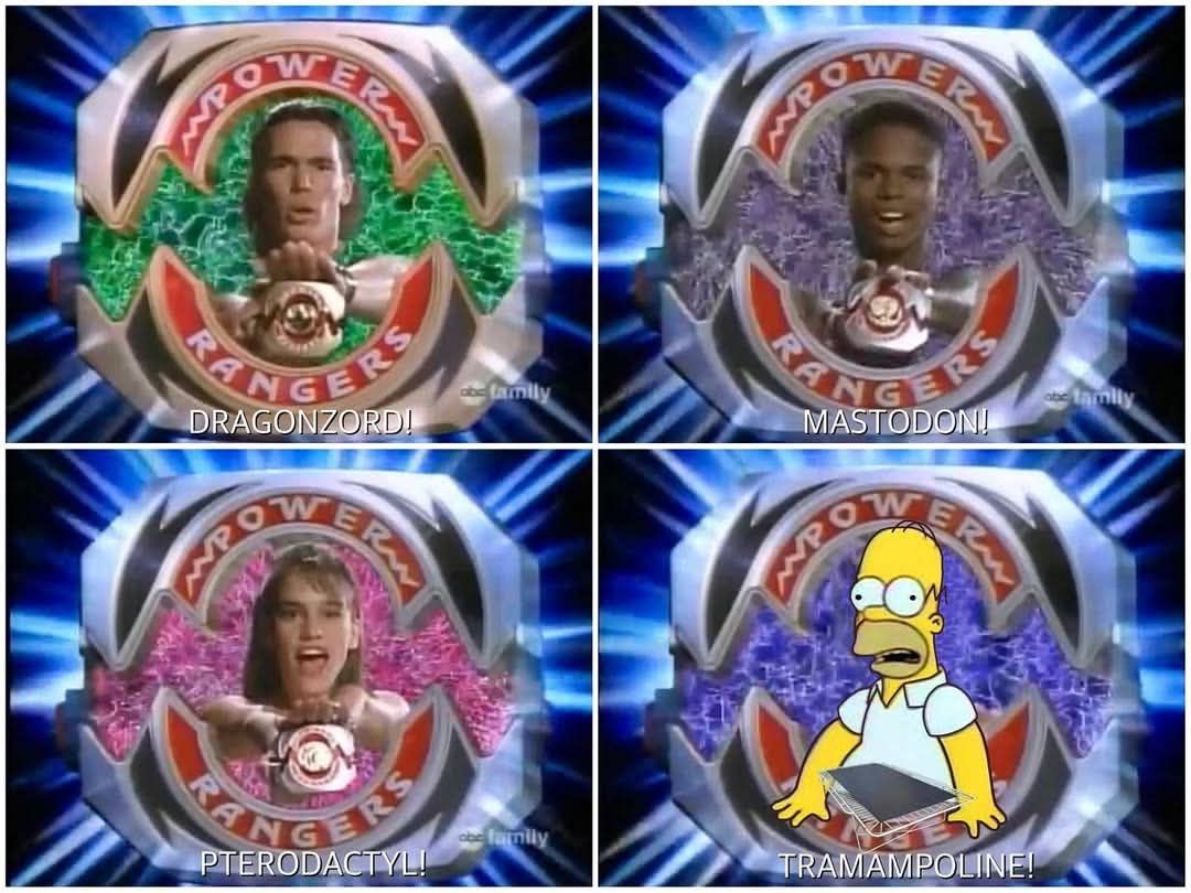 Power rangers crossover