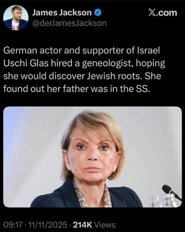 “My dad died in the concentration camp, he fell off the guard tower”