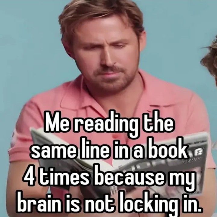 Happened a lot when I was reading neuromancer