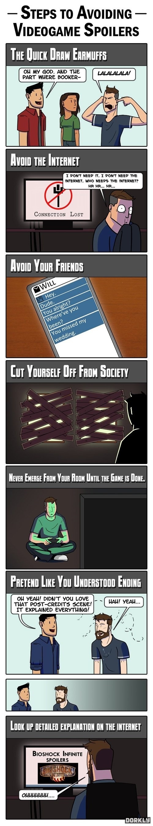 How to avoid spoilers