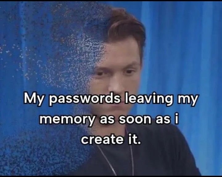 This is why you should have the password ali123123 everywhere