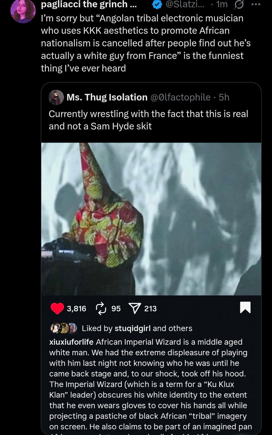 I lost track of how many levels we're on