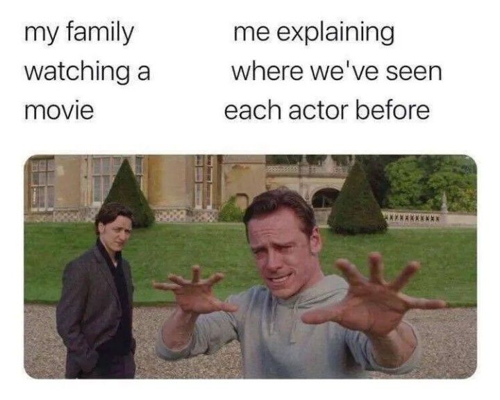 Pointing at the actors and making a soyjak face