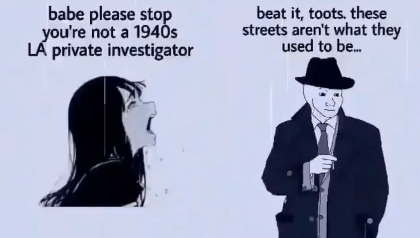 Those dames need a good slap