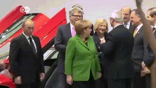 I Like The Reaction of Merkel