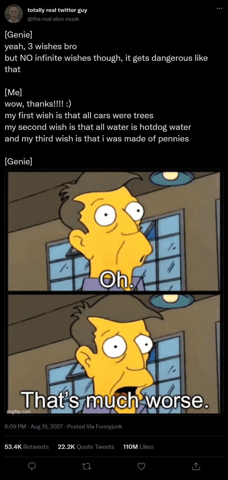 Trolling the lamp-boy