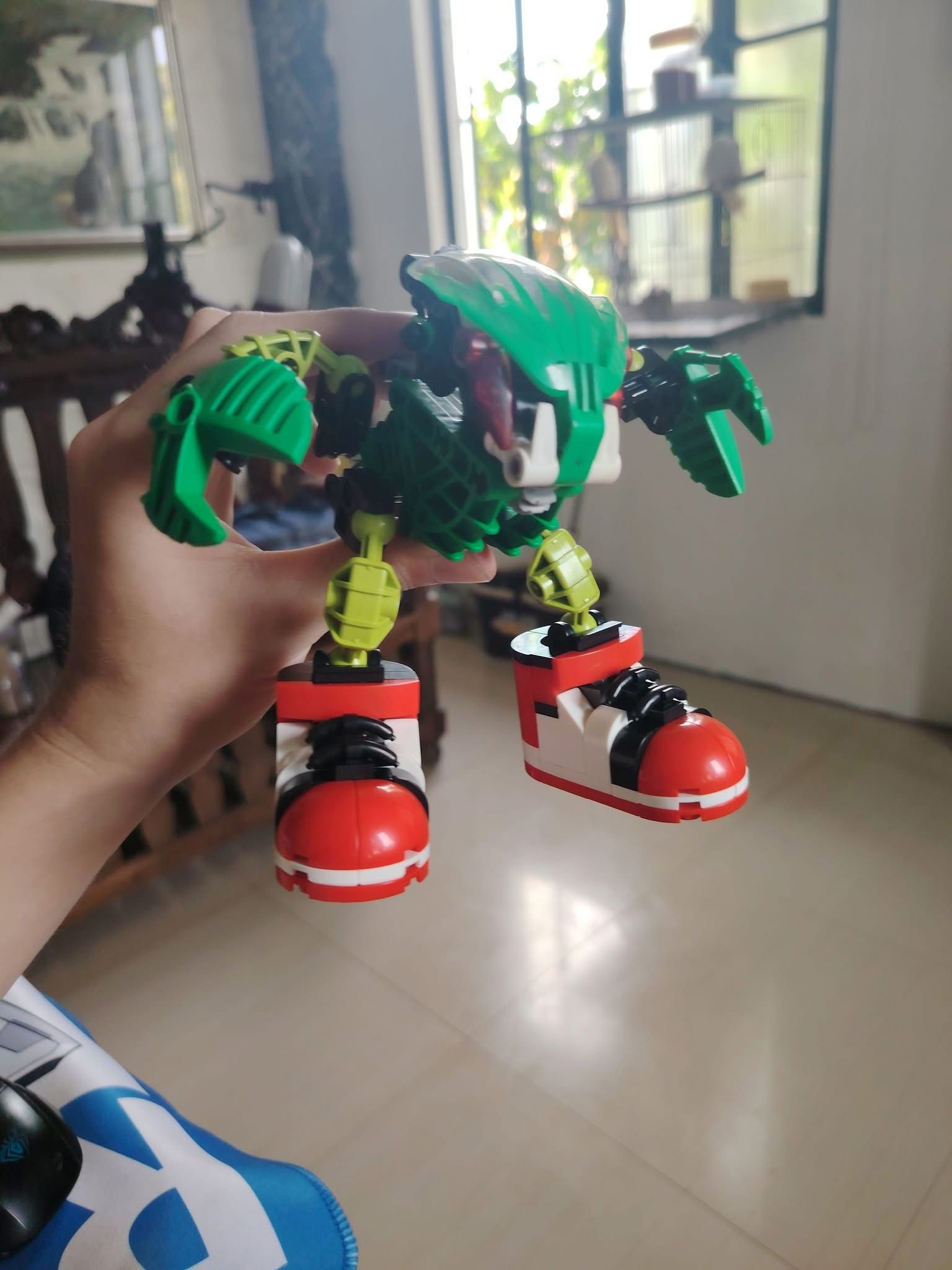Bionicle with the fresh kicks?!?!? More likely than you think.