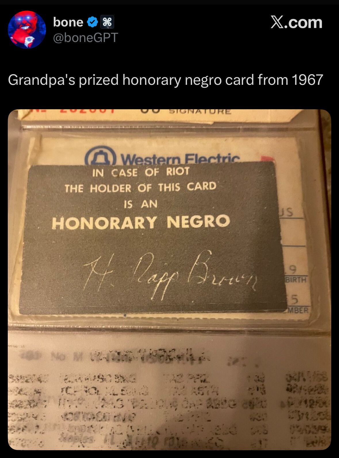 We are not the first generation to hold passes