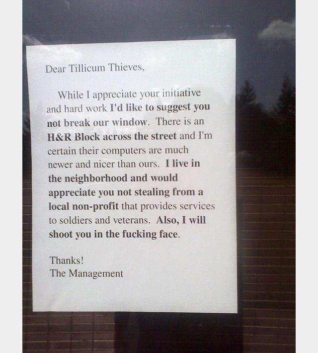 Dear Thieves