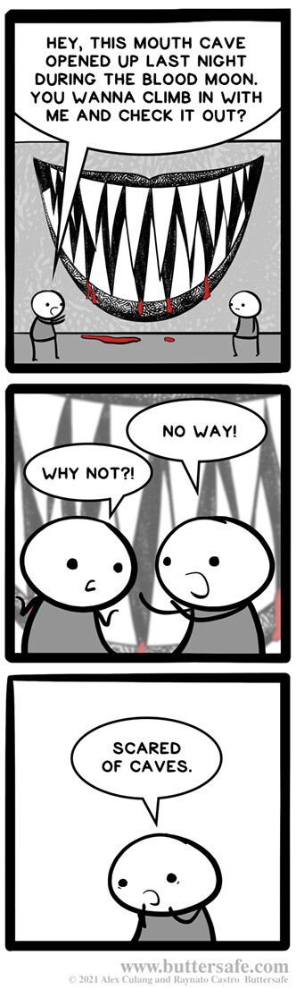 You don't know what's down there