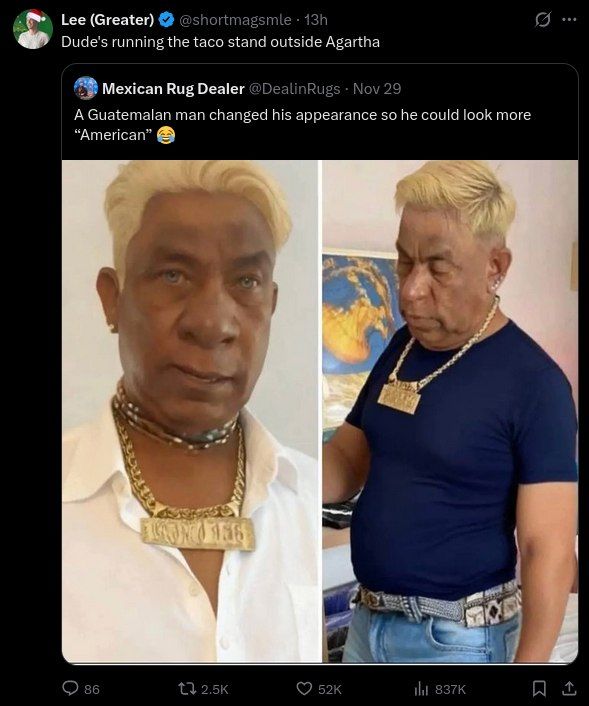 I always imagined Americans like this