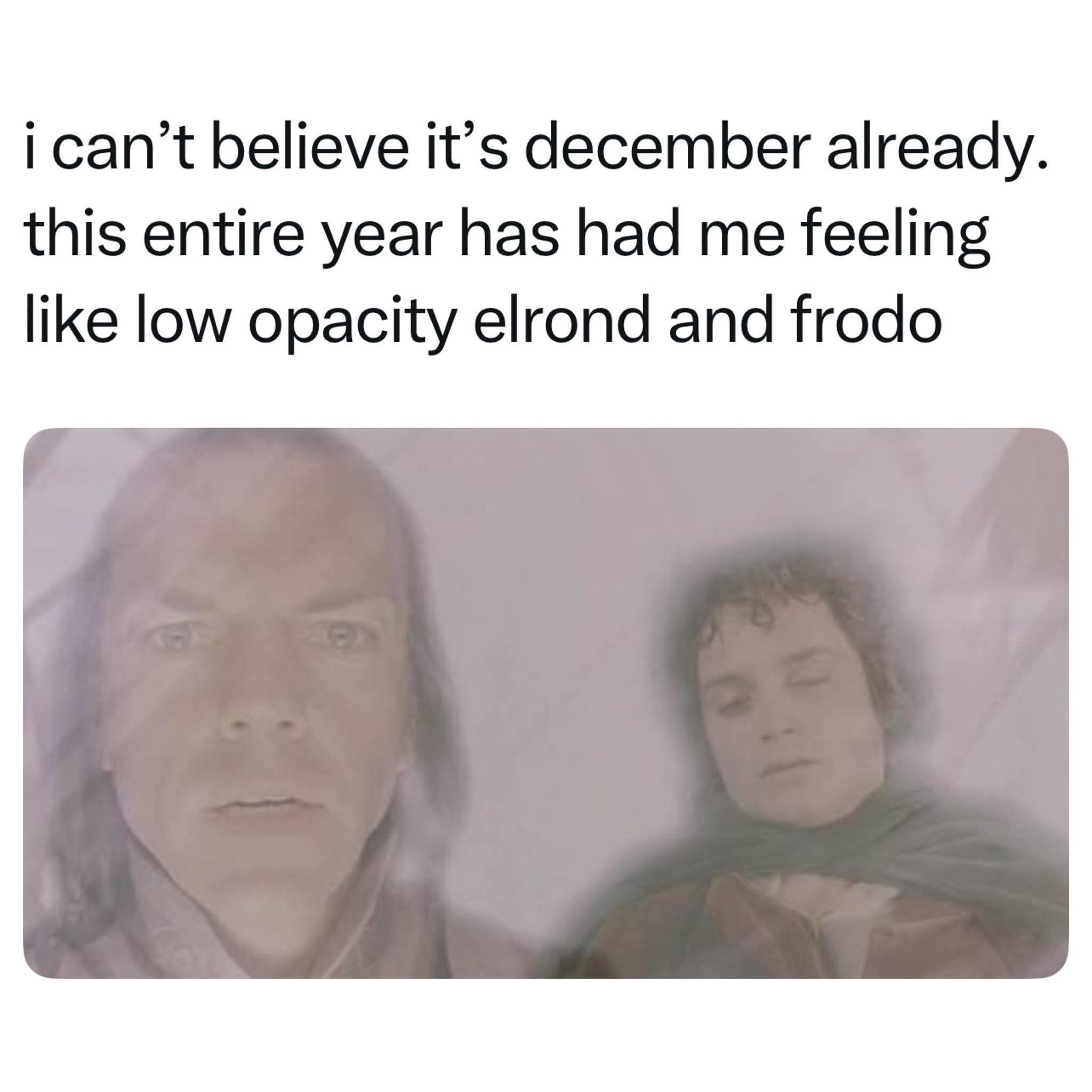 You're finally awake